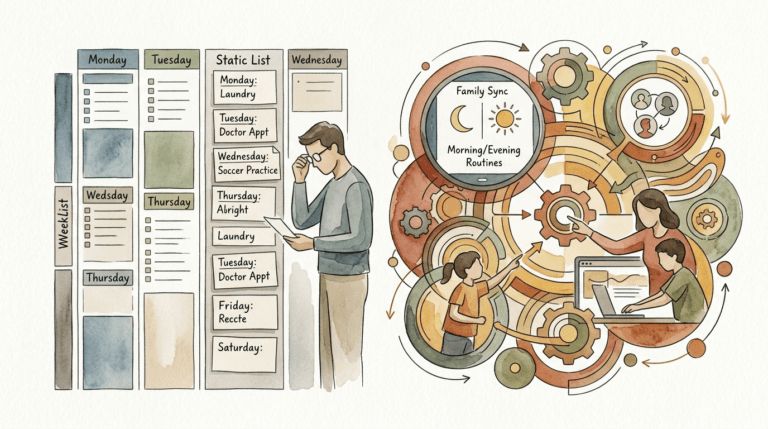 weekly family planner ideas